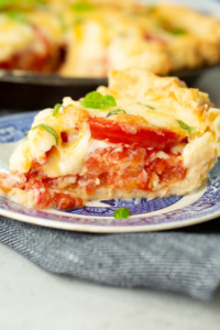 Southern Tomato Pie - Oh Sweet Basil